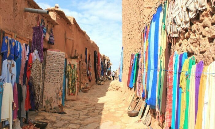 Market at Ait Benhaddou - Morocco travel tips