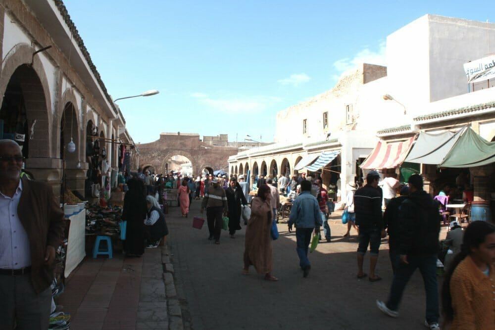 Market place in Essaouira - Things to do Essaouira in 1 day - Essaouira market Following the Rivera