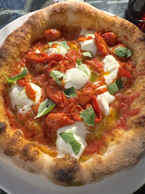 Margherita at Pizza dei Signori Vicenza Italy