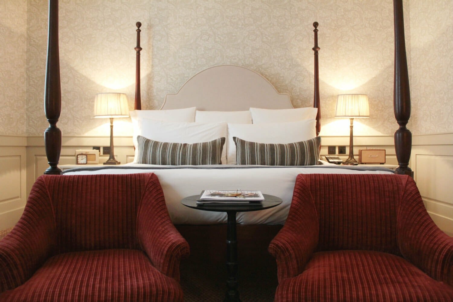 Dean Street Townhouse London - Medium bedroom, bed