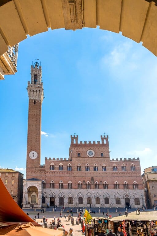 Piazza del Campo in Siena Italy