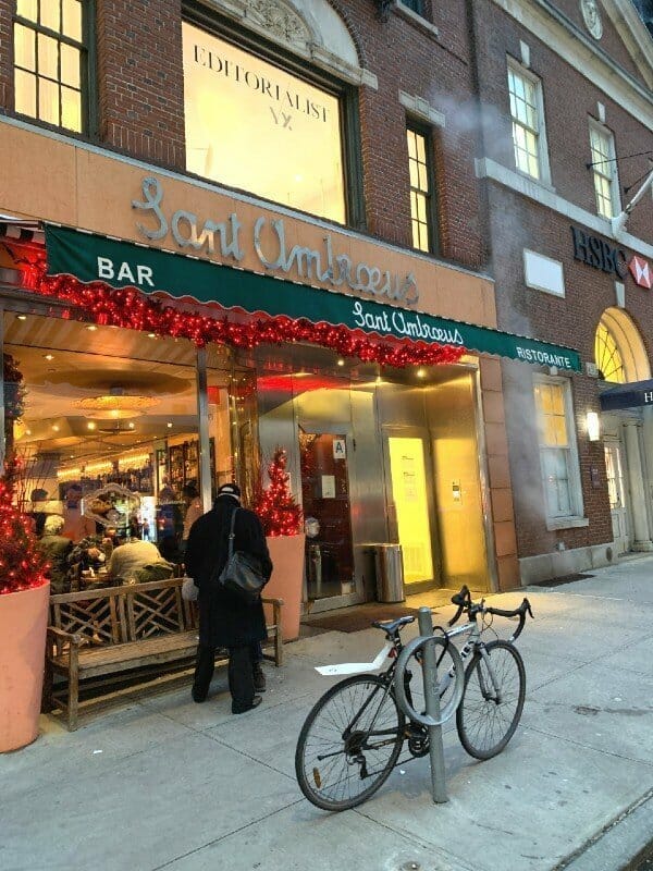 Sant Ambroeus Madison Avenue - European café NYC