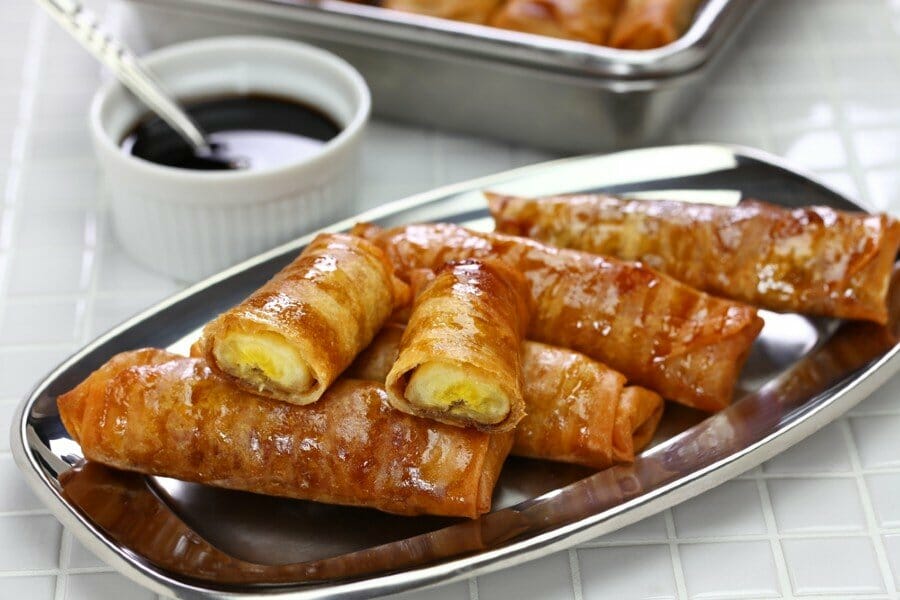 Banana Turon — Filipino desserts