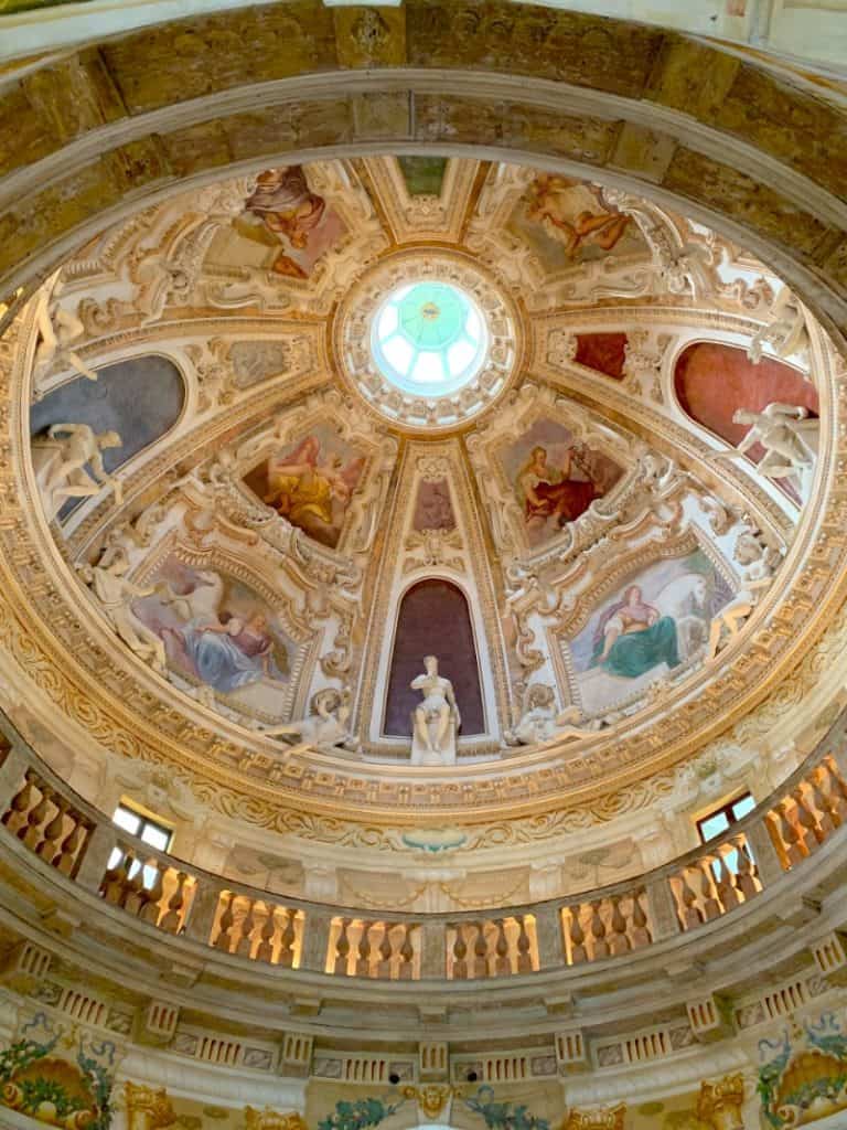 The dome at Villa Rotonda Vicenza