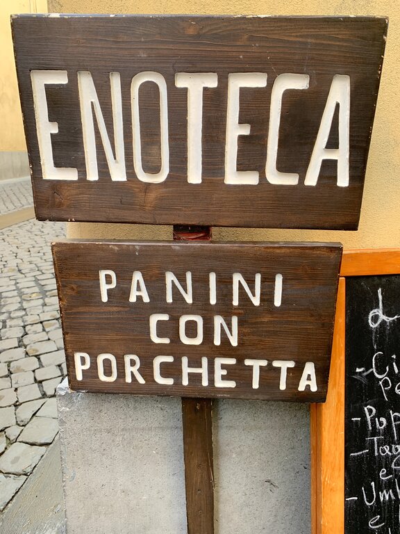 Visit a local enoteca on 1 day in Orvieto Italy
