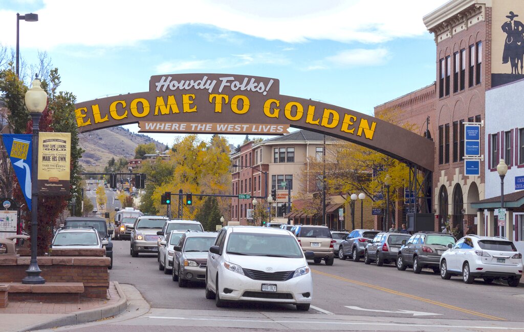 Welcome to Golden sign (Colorado) mikle15