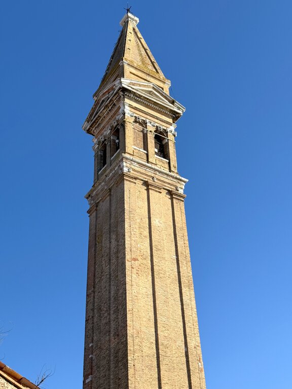 Burano Leaning Bell Tower Burano, Italy
