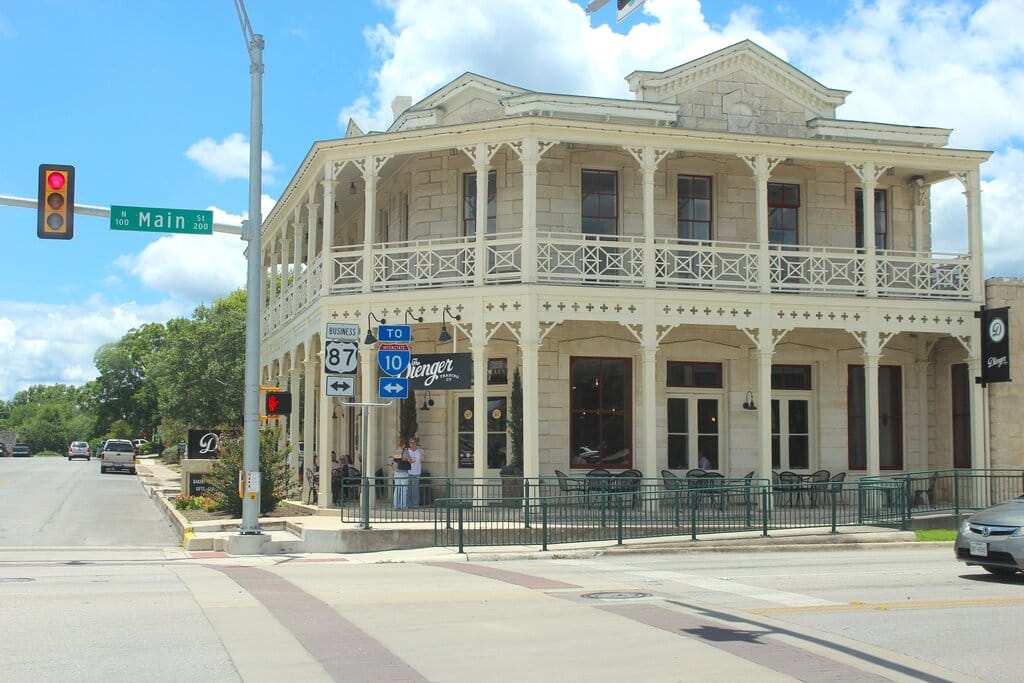 Boerne Dienger building — underrated places in US for winter vacations
