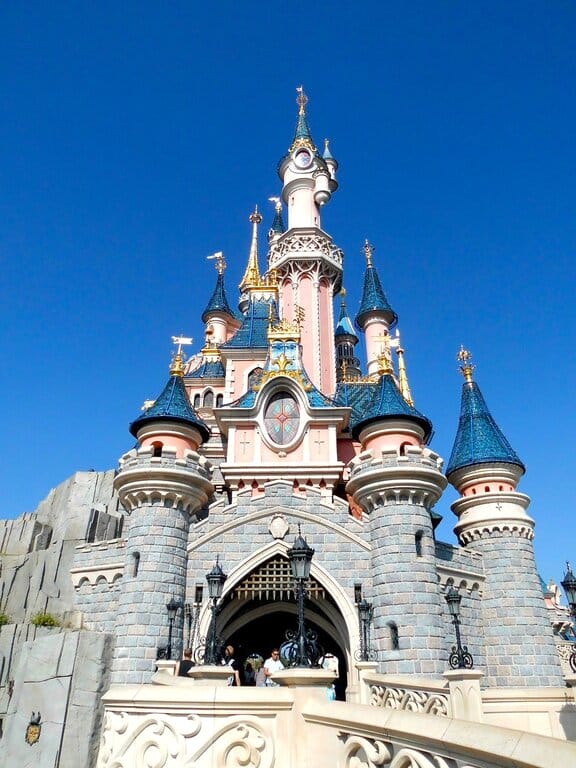 Sleeping Beauty's Castle in Disneyland