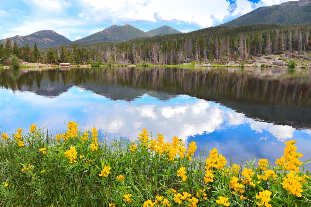 Sprague Lake at Rocky Mountain National Park