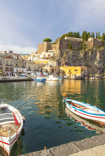 Marina Corta in Lipari - best hotels in Sicily with a view