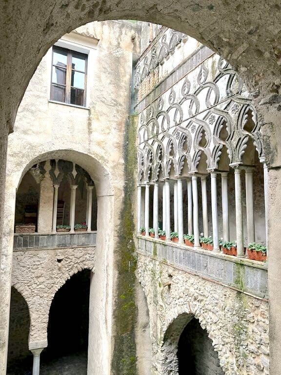 Inside Villa Rufolo in Ravello Amalfi Coast
