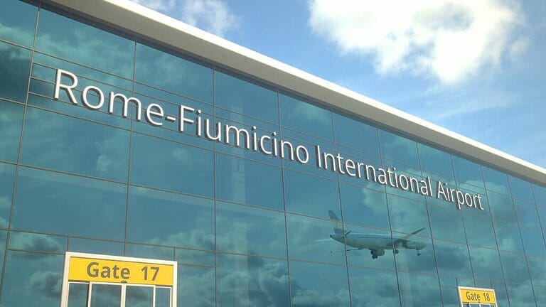 Outside Rome Fiumicino Airport - hotels near Rome Airport