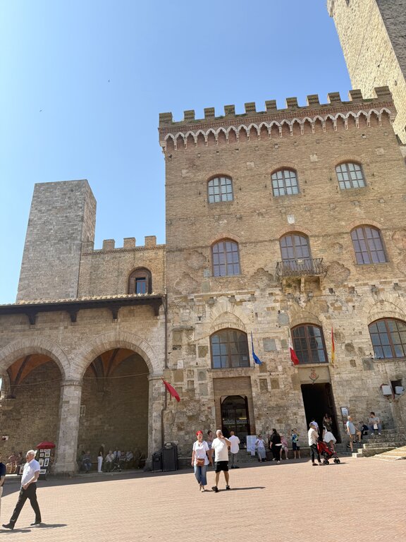 Palazzo Comunale in San Gimignano Tuscany Italy
