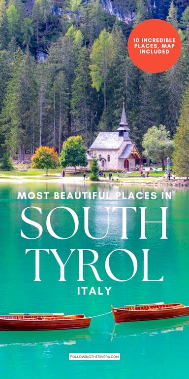 Lake Braies with rowboats - Beautiful places in south tyrol