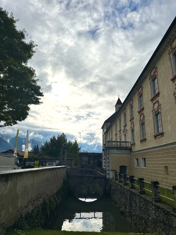 Outside Hofburg Brixen Bressanone