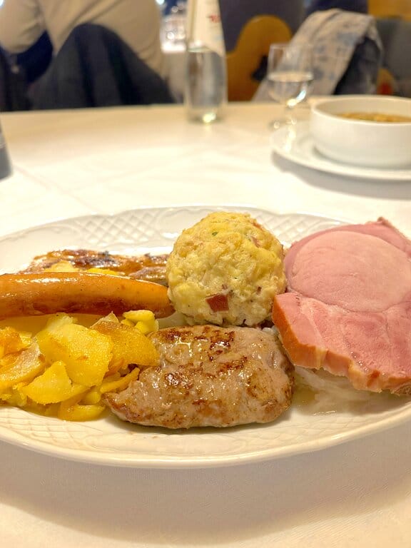 Piatto del Contadino at Cavallino Bianco in Bolzano