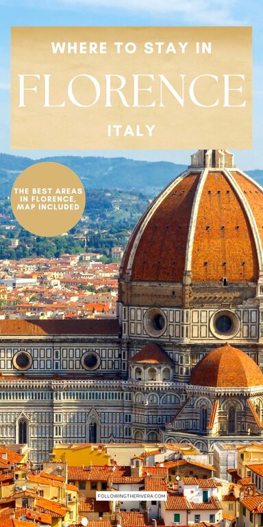 Skyline of Florence Italy - where to stay in Florence Italy