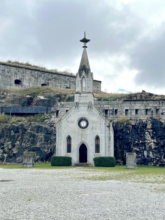 The church inside the Fort of Fortezza