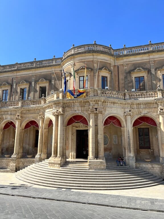Ducezio Palace in Noto Sicily