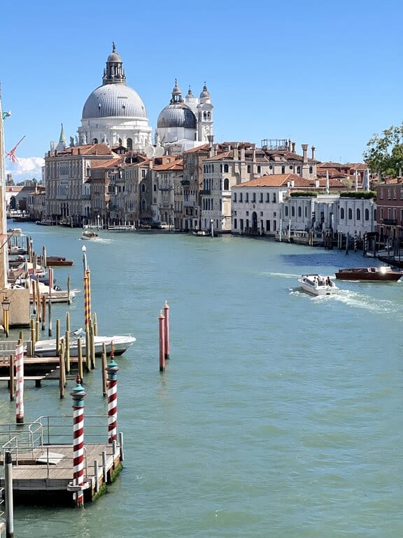The Grand Canal in Venice Italy - how to use the vaporetto in Venice Italy