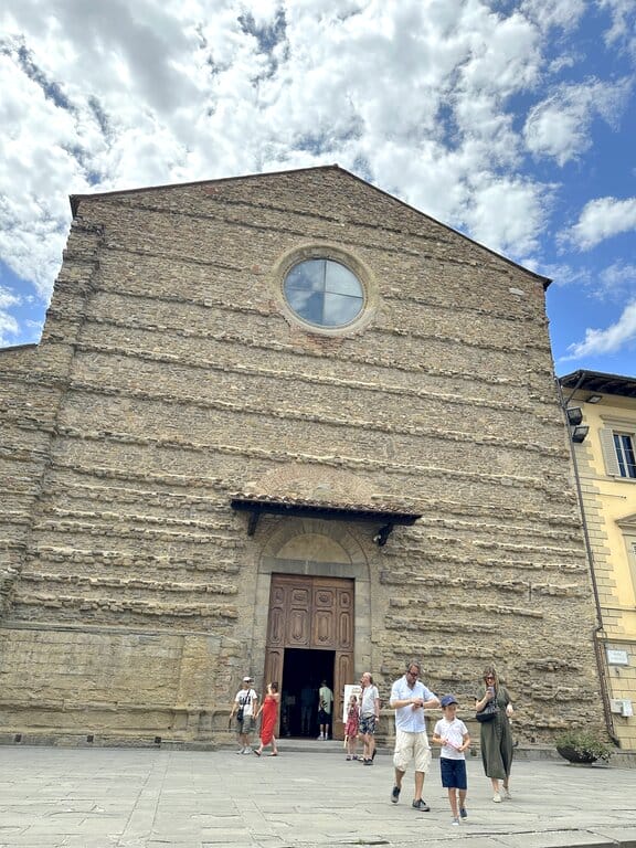 Basilica di San Francesco in Arezzo Tuscany