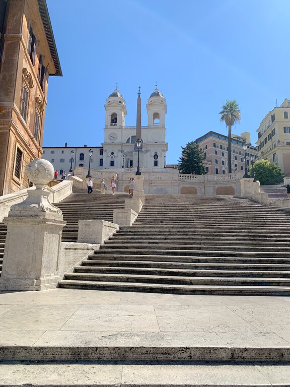Spanish Steps in Rome Italy - fines in Italy
