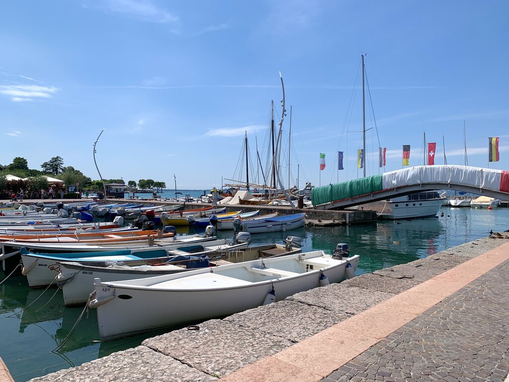 Boats at the Port of Bardolino - things to in Lake Garda
