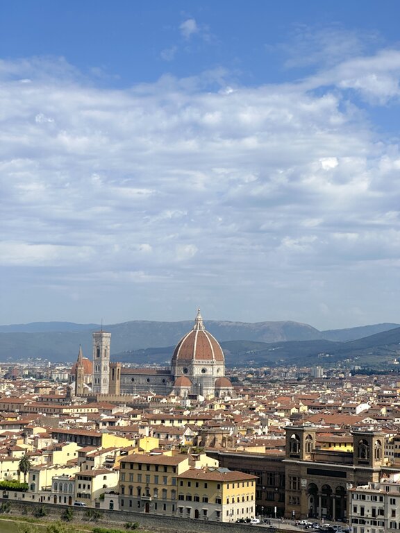 Florence skyline from Piazza Michelangelo Florence Italy - free things to do in Italy with kids