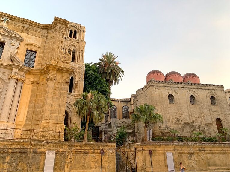 Chiesa di San Cataldo and the Martorana in Palermo Sicily - Rome to Sicily road trip