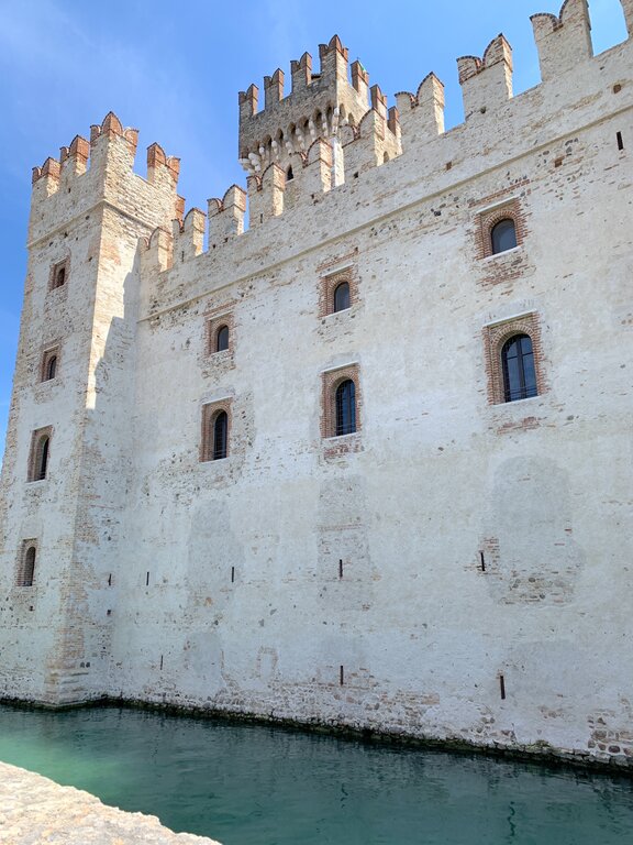 Scaliger Castle in Sirmione Lake Garda - what is the best town to stay in Lake Garda