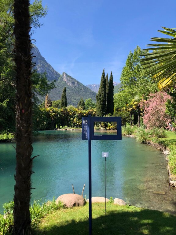 Beautiful pool at Du Lac et du Parc Grand Resort in Riva del Garda, Lake Garda