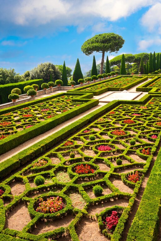 Barberini Gardens in Castel Gandolfo Rome Italy credit mariaus Depositphotos