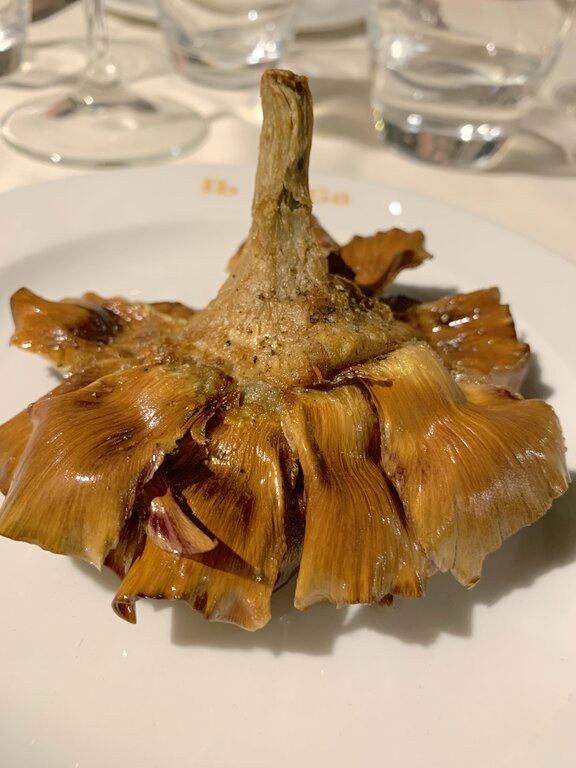 Roman Jewish deep-fried artichokes
