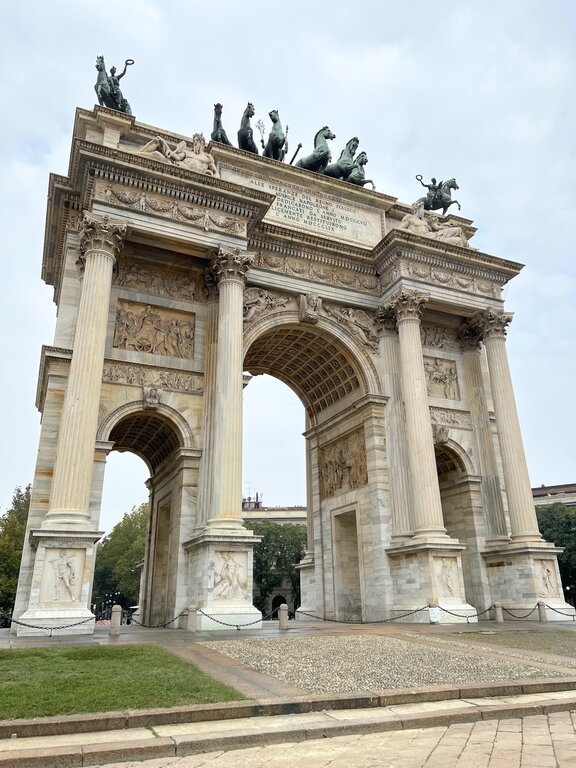 Arco della Pace in Milan