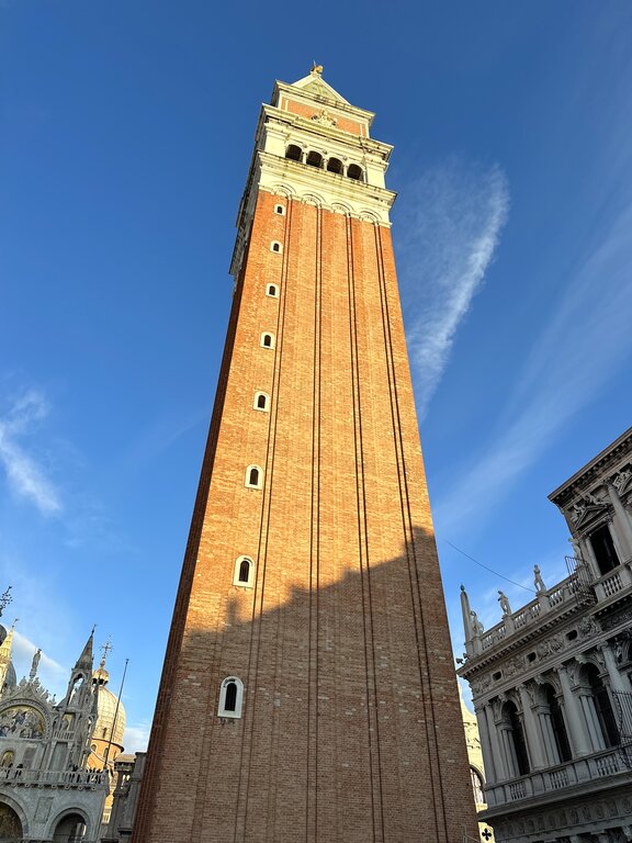 St. Mark's Bell Tower in Venice Italy