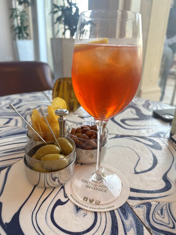 Aperitivo at Hotel Excelsior Venice Lido Resort