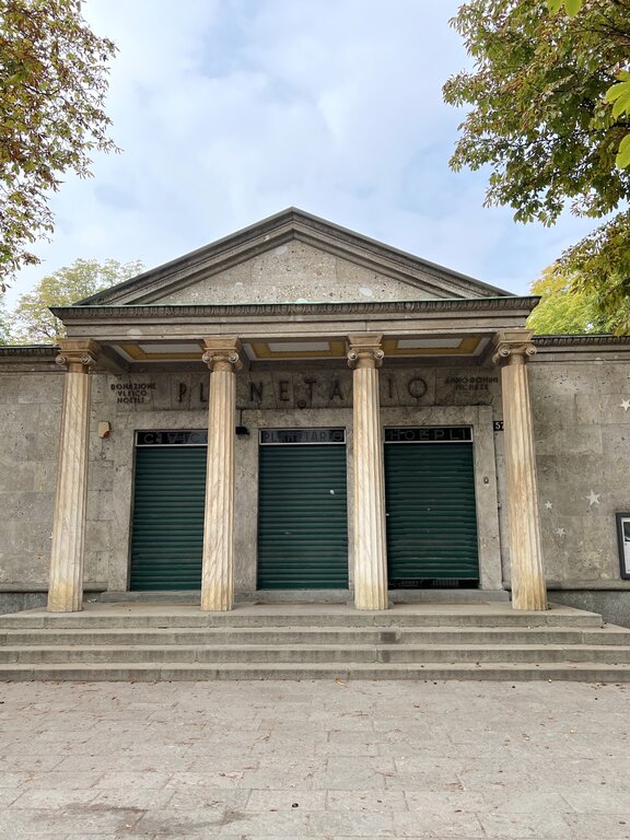 The Planetarium in Milan Italy